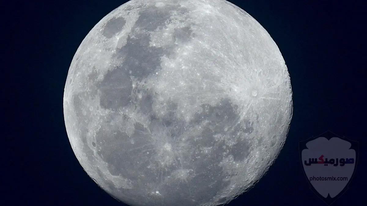 صور القمر العملاق رمزيات عن القمر العملاق صور قمر وسط النجوم 2