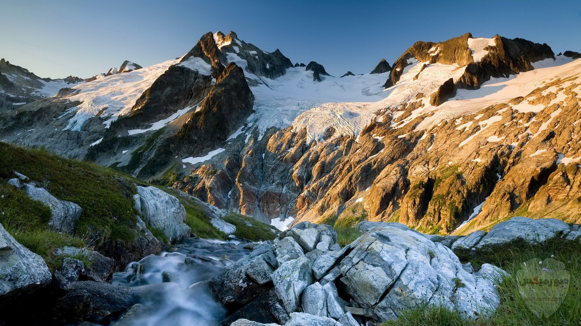 صور وخلفيات جبال وشلالات طبيعية HD خلفيات جبال خضراء وثلجية 12