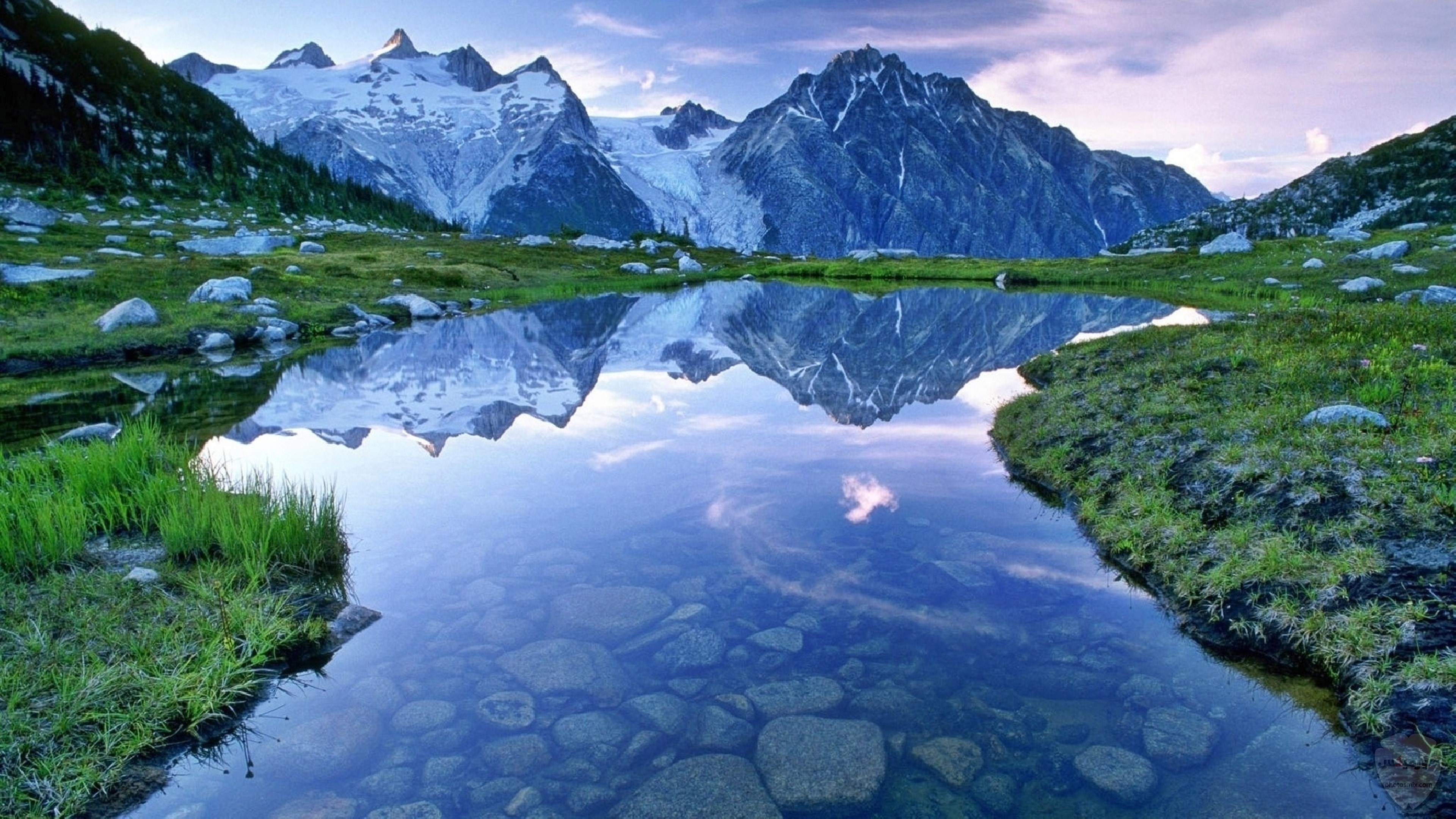 صور وخلفيات جبال وشلالات طبيعية HD خلفيات جبال خضراء وثلجية 39