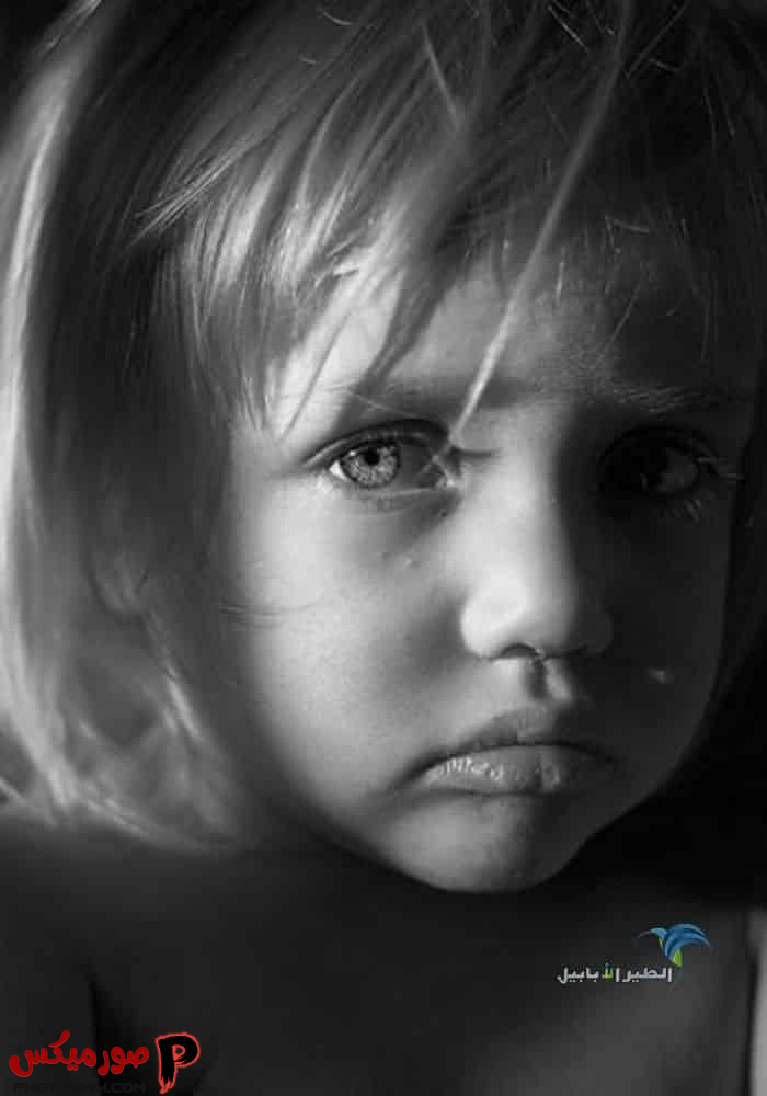 صور أطفال حزينة مكتوب عليها كلمات حزينة 2