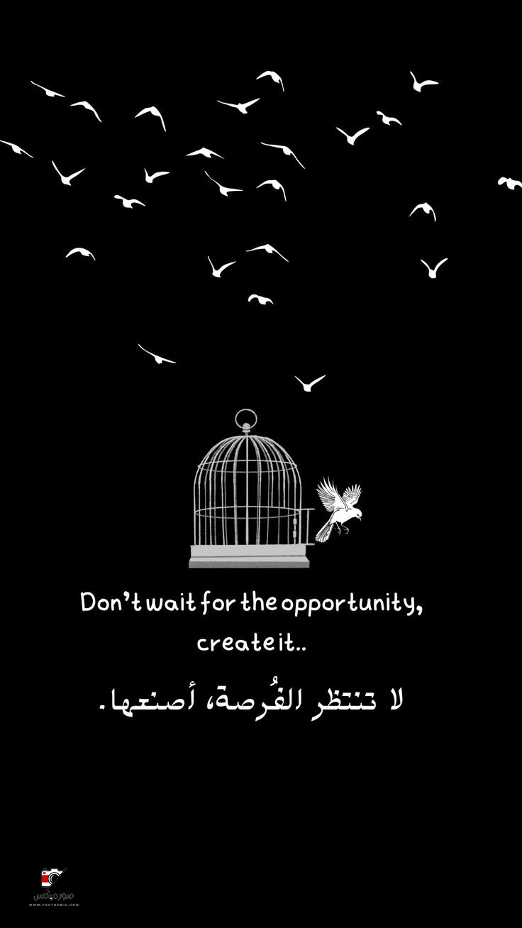 خلفية سوداء حكمة